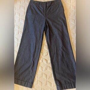 New York & Company Dark Blue/Gray Trousers Size 8 Tall